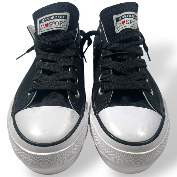 Jenn Ardor Women’s Platform 8 Low Top Sneakers New With Scuffs*Read Description* - Picture 4 of 9